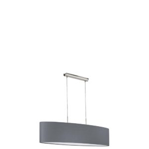 Κρεμαστό 2φωτο φωτιστικό L1000 PASTERI Γκρι