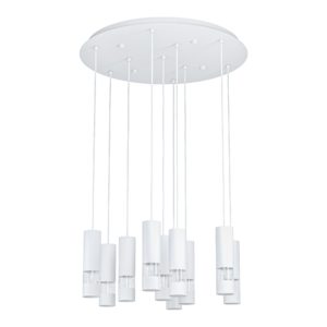 Κρεμαστό 10φωτο φωτιστικό BERNABETA Λευκό