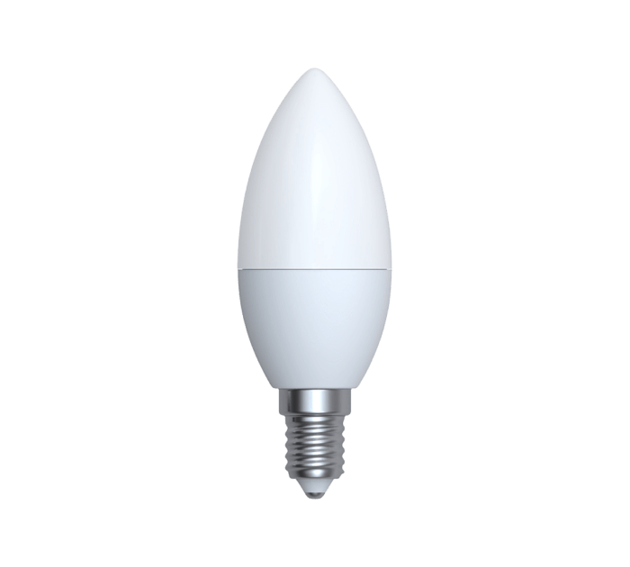 KERZE – 989-66 E14 LED, 6W · 470lm, 3000K