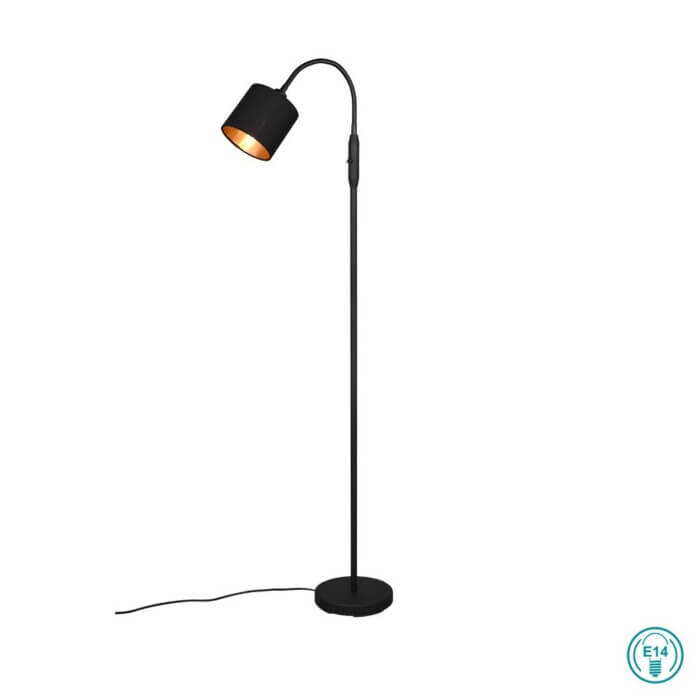 Φωτιστικό Δαπέδου RL Lighting Tommy Μαύρο