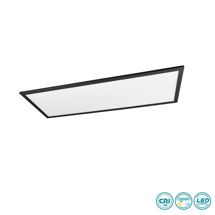 Φωτιστικό Panel Οροφής RL Lighting Alpha Μαύρο Ματ