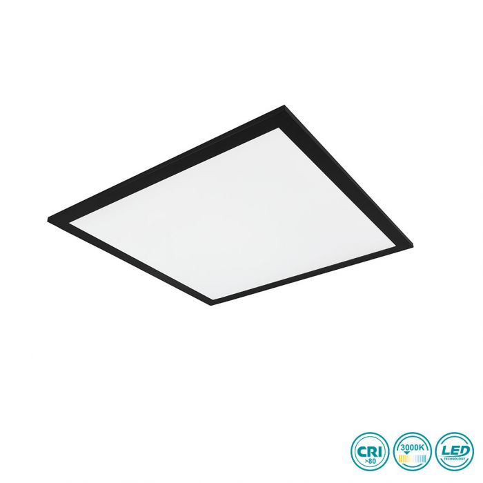 Φωτιστικό Panel Οροφής RL Lighting Alpha Μαύρο Ματ