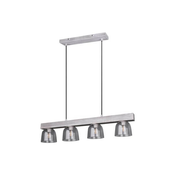 Φωτιστικό Κρεμαστό Ράγα RL Lighting Karina Γκρι