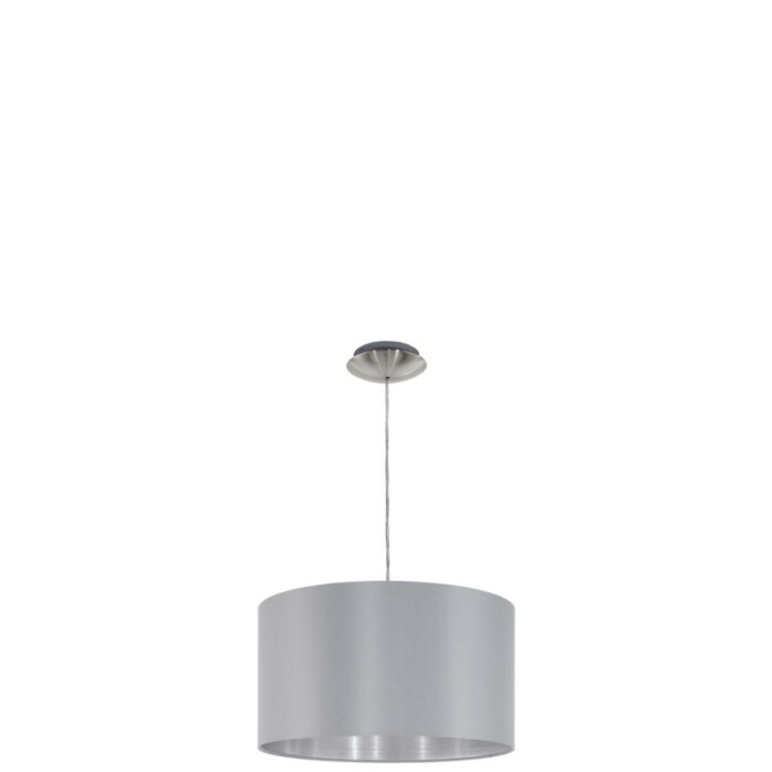 Κρεμαστό φωτιστικό Ø380mm MASERLO Γκρι-Ασημί EGLO