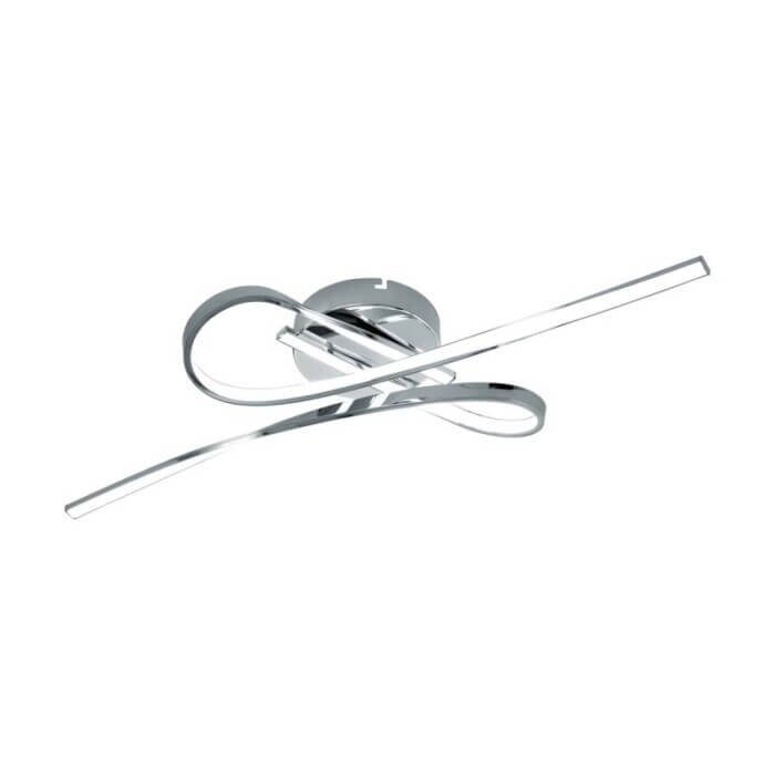 Φωτιστικό οροφής 2φωτο LED SELVINA Χρωμέ EGLO