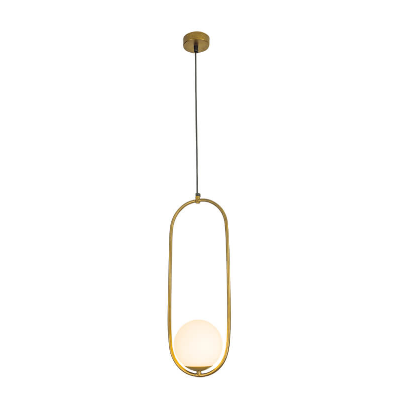 Κρεμαστό Φωτιστικό Οροφής Γυάλινο/Μεταλλικό Μπρονζέ ZAMBELIS LIGHTS