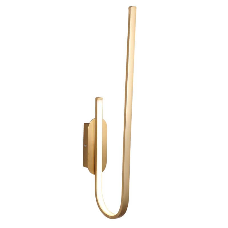 Φωτιστικό Τοίχου με Ενσωματωμένο LED σε Χρυσό Χρώμα ZAMBELIS LIGHTS