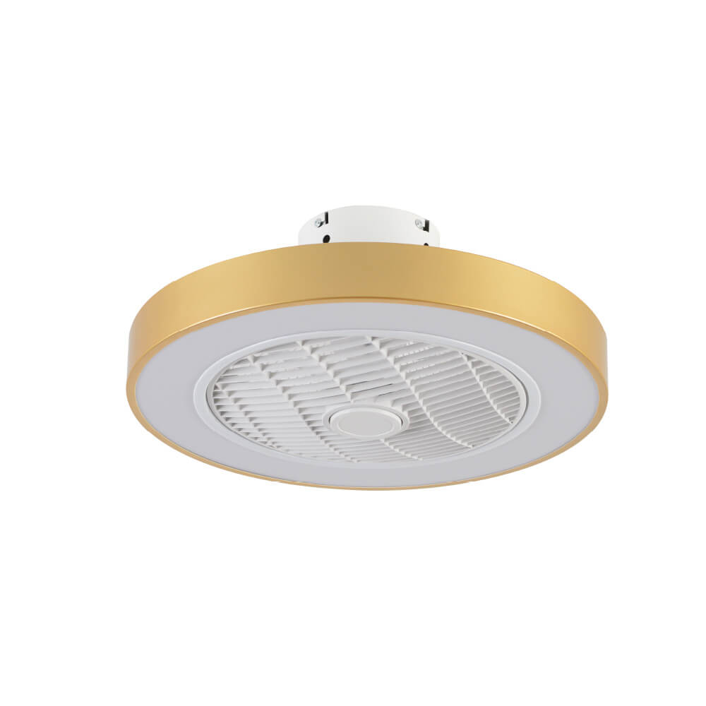 Chilko 36W CCT LED Ανεμιστήρας Οροφής με Φως και Τηλεχειριστήριο Χρυσό