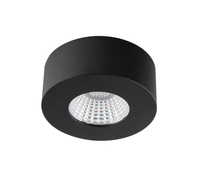Σποτ Οροφής LED 7W 3000K Μαύρο Fani