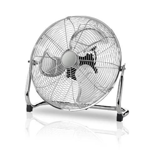 Ανεμιστήρας Δαπέδου 18″ Μεταλλικός 100W 3 ταχύτητες Νικελ