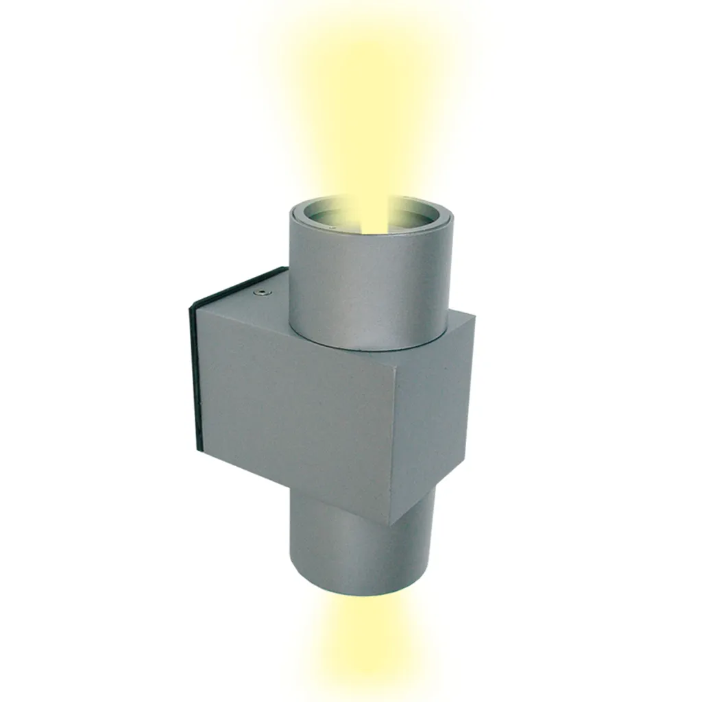 GEKAS Επίτοιχο Φωτιστικό MIX 2x35W Ασημί