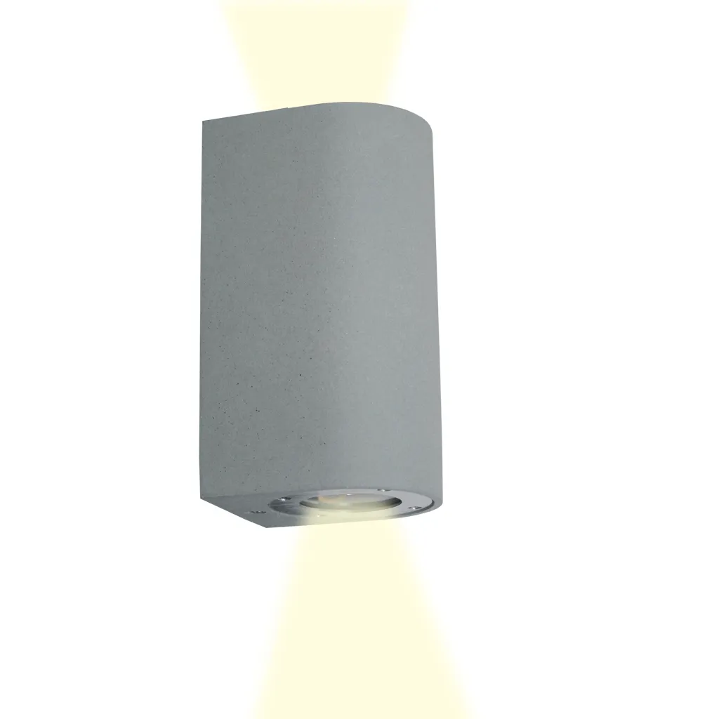 GEKAS Επίτοιχο Φωτιστικό Earth max2x7W Γκρι