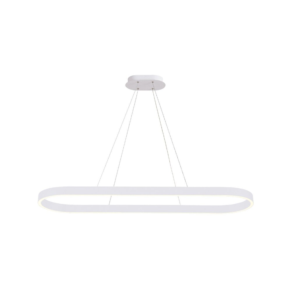 Κρεμαστό Φωτιστικό LED Orra Λευκό VK/04568/PE/W/W/150