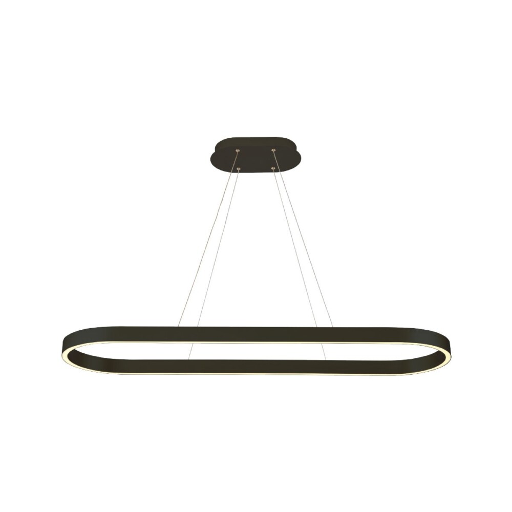 Κρεμαστό Φωτιστικό LED Orra Μαύρο VK/04568/PE/B/W/150