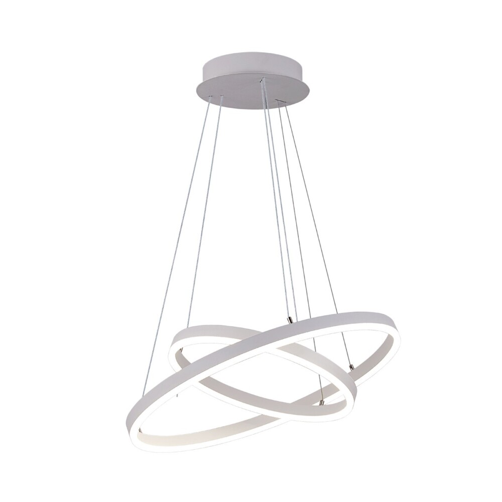 Κρεμαστό Φωτιστικό LED Epos Λευκό VK/04252PE/W/W/4060