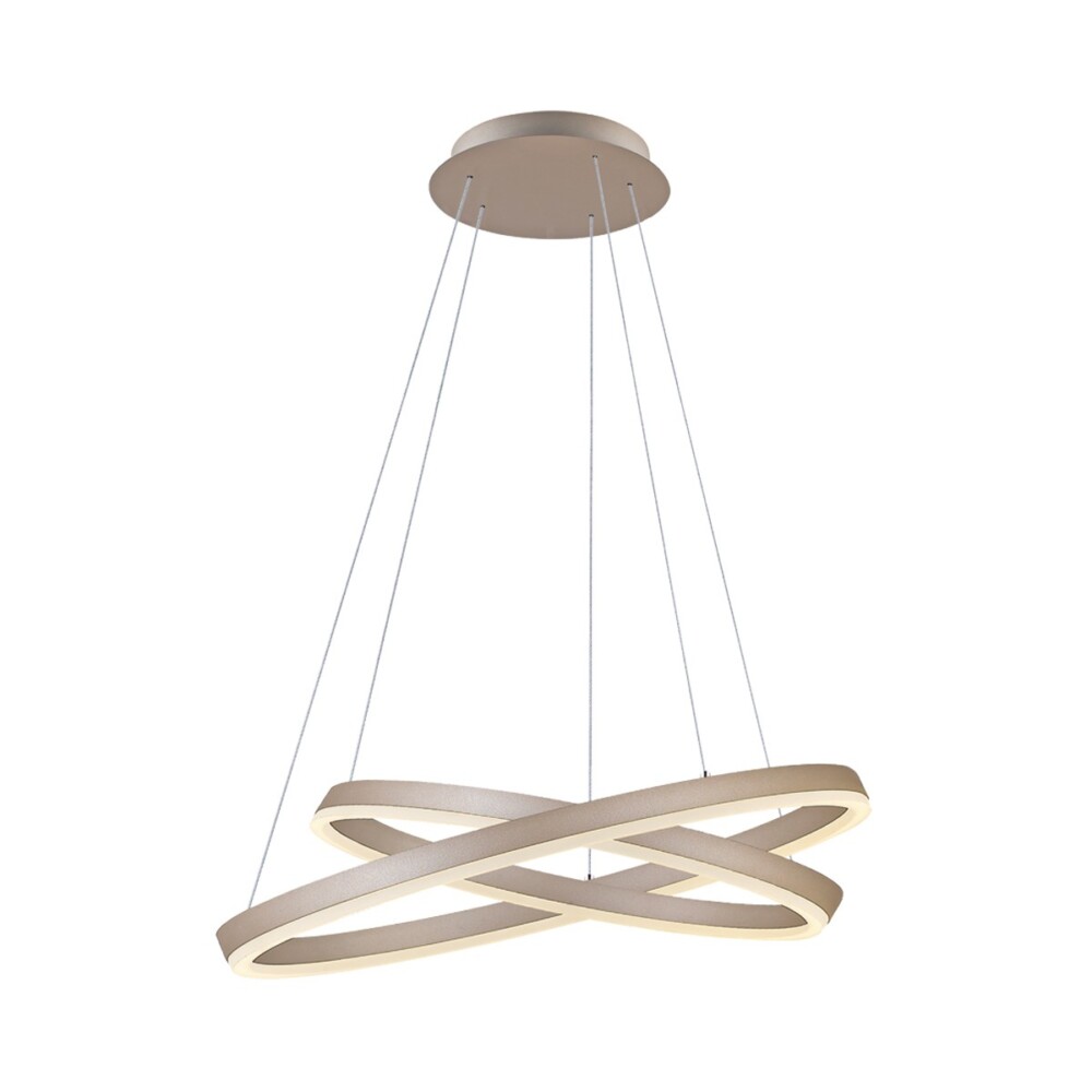 Κρεμαστό Φωτιστικό LED Epos Χρυσό VK/04252PE/CG/W/4060