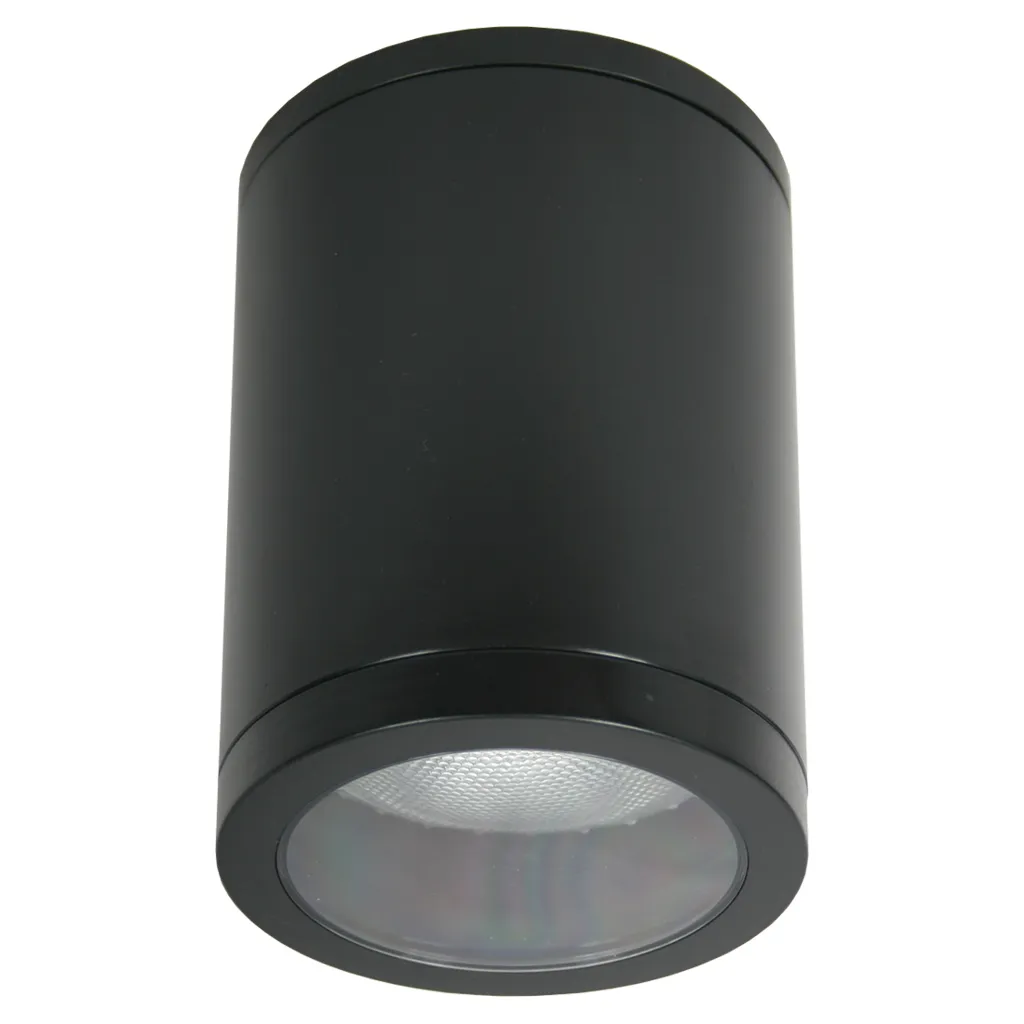 GEKAS Φωτιστικό Οροφής Paolo Grande E27/GU10 12W Μαύρο