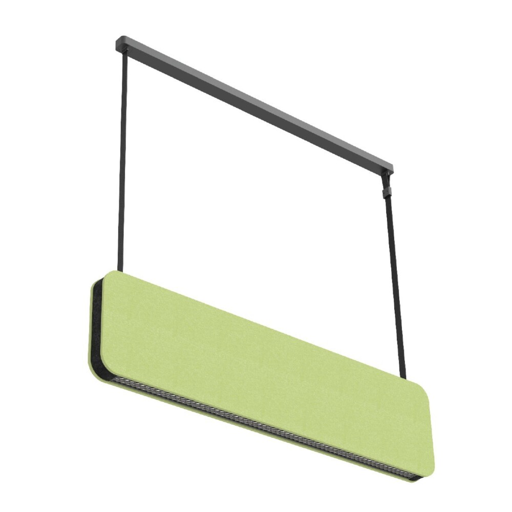 Ηχομονωτικό Φωτιστικό Mute LED Πάνω/Κάτω Πράσινο VK/04562/120/GR/W/DA