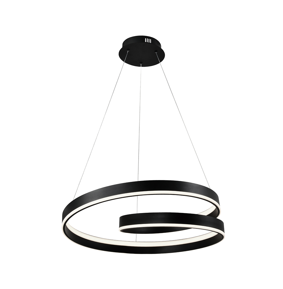 Viokef Κρεμαστό Φωτιστικό Μαύρο Capri