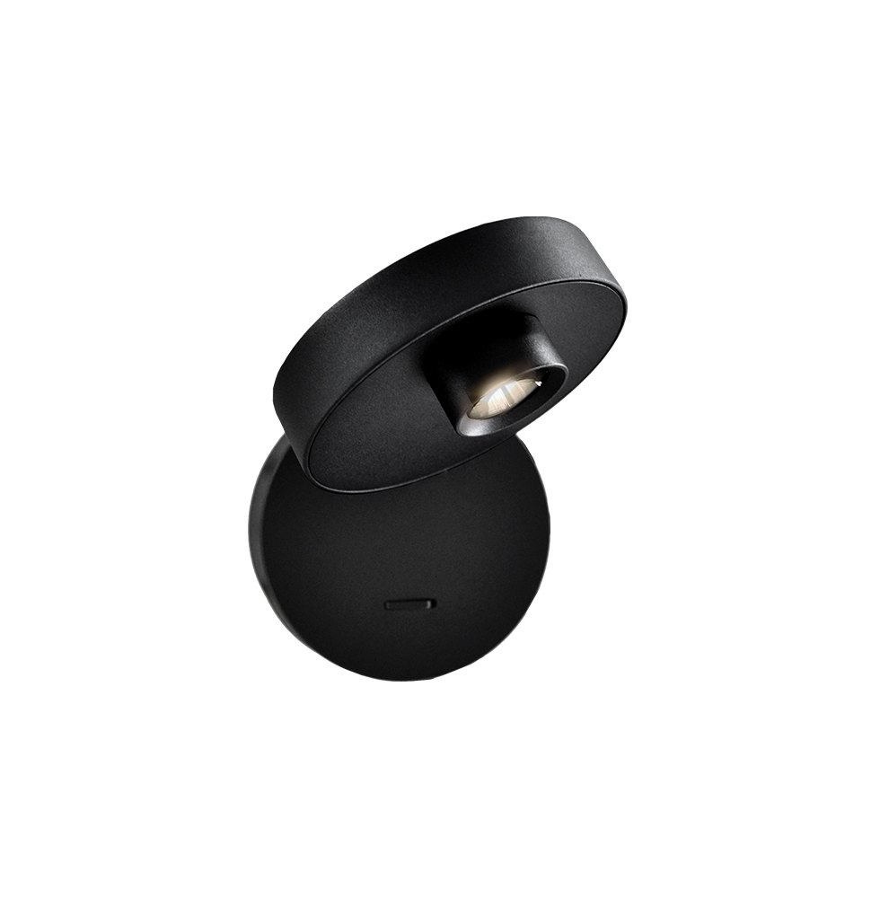 Viokef Φωτιστικό Τοίχου Μαύρο Factory