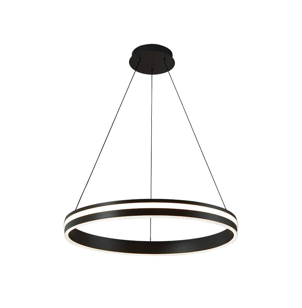 Viokef Κρεμαστό Φωτιστικό Μαύρο Nesos