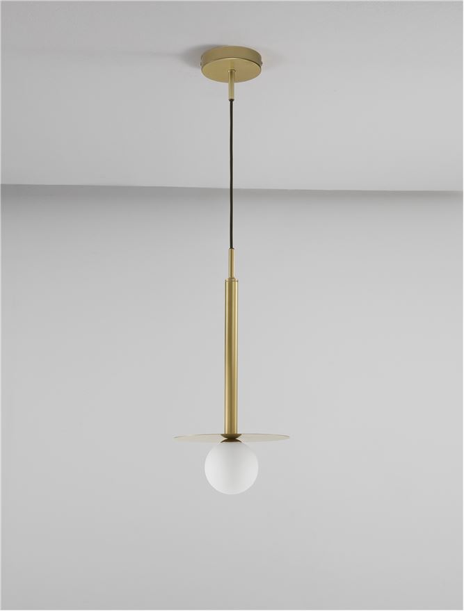 Μονόφωτο G9 5W Χρυσό PIELO Nova Luce