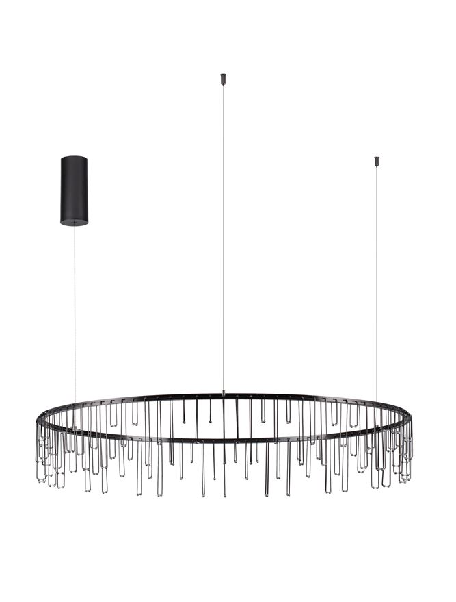 Κρεμαστό Φωτιστικό LED 36W 3000K Μαύρο Stellar Nova Luce