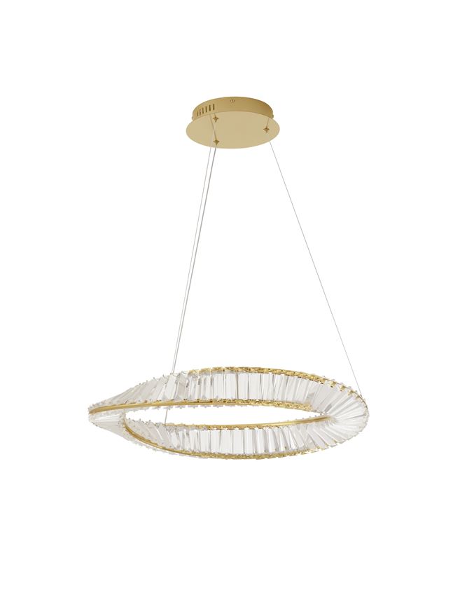 Κρεμαστό Φωτιστικό LED 36W Χρυσό Aurelia Nova Luce