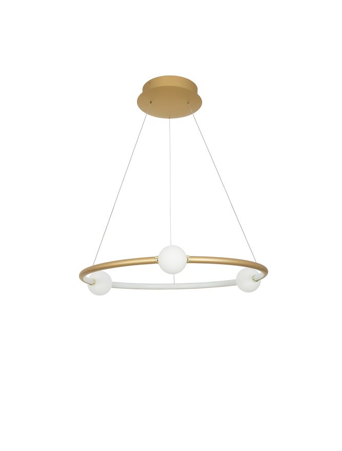 Κρεμαστό Φωτιστικό LED 36W Χρυσό CELIA Nova Luce