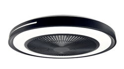 Lineme Sarma Ανεμιστήρας Οροφής 46cm με Φως και Τηλεχειριστήριο Μαύρο