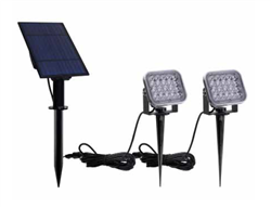 ΦOS_ΜΕ Ηλιακά Καρφωτά Φωτιστικά Κήπου Θερμό Σετ 2