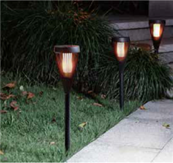 ΦOS_ΜΕ Ηλιακό Καρφωτό Φωτιστικό Κήπου Θερμό