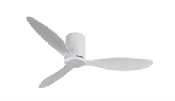 Lineme Hebe No light Ανεμιστήρας Οροφής 132cm με Τηλεχειριστήριο Λευκό