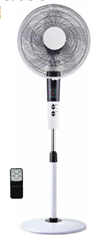 Lineme Ανεμιστήρας Ορθοστάτου 40cm με Τηλεχειριστήριο Λευκό