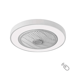 Lineme Marine Ανεμιστήρας Οροφής 50cm με Φως και Τηλεχειριστήριο Λευκό