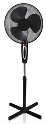 Lineme Ανεμιστήρας Ορθοστάτου 40cm Μαύρο