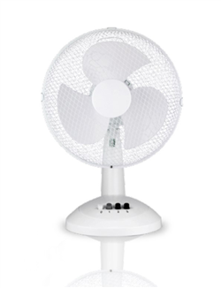 Lineme Ανεμιστήρας Επιτραπέζιο 40cm Λευκό
