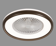 Lineme CALMO Ανεμιστήρας Οροφής 60cm με Φως και Τηλεχειριστήριο Καφέ