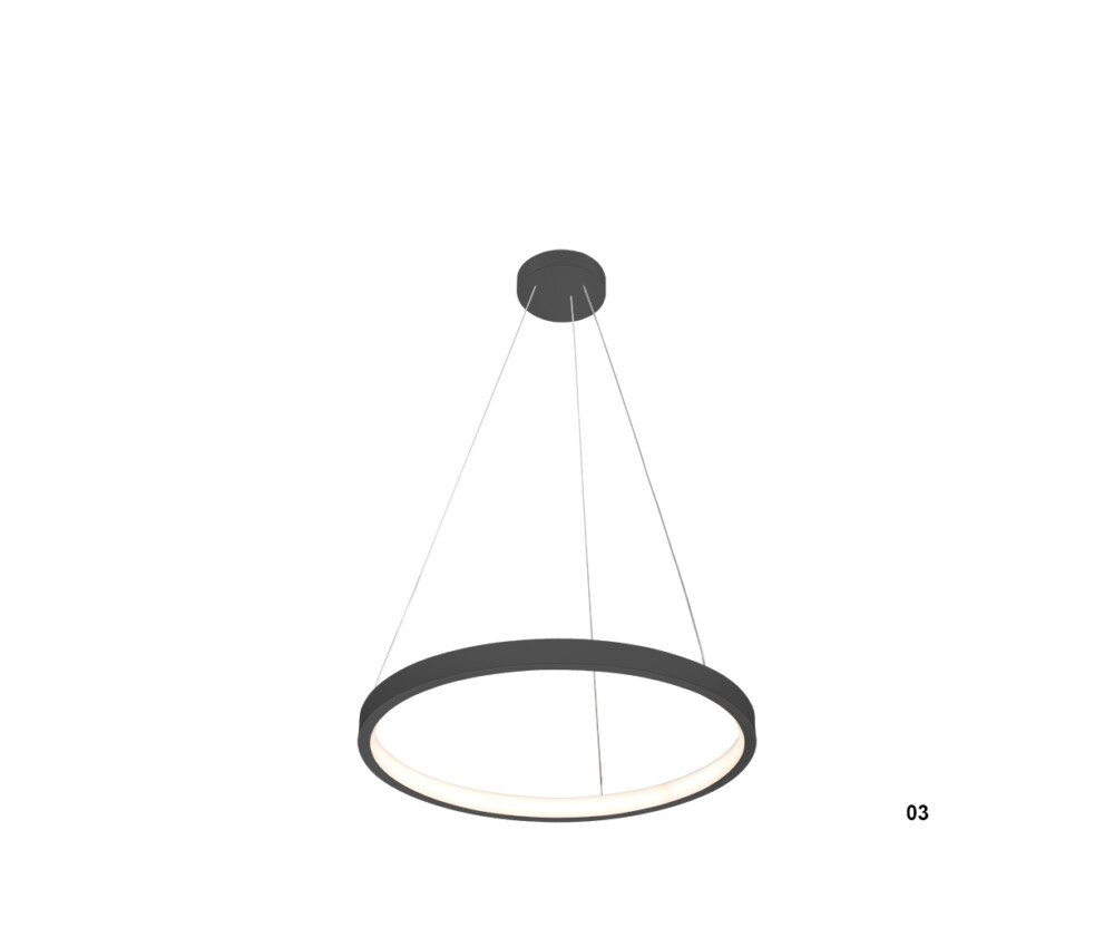 Κρεμαστό Φωτιστικό D40 01377 LED 16W