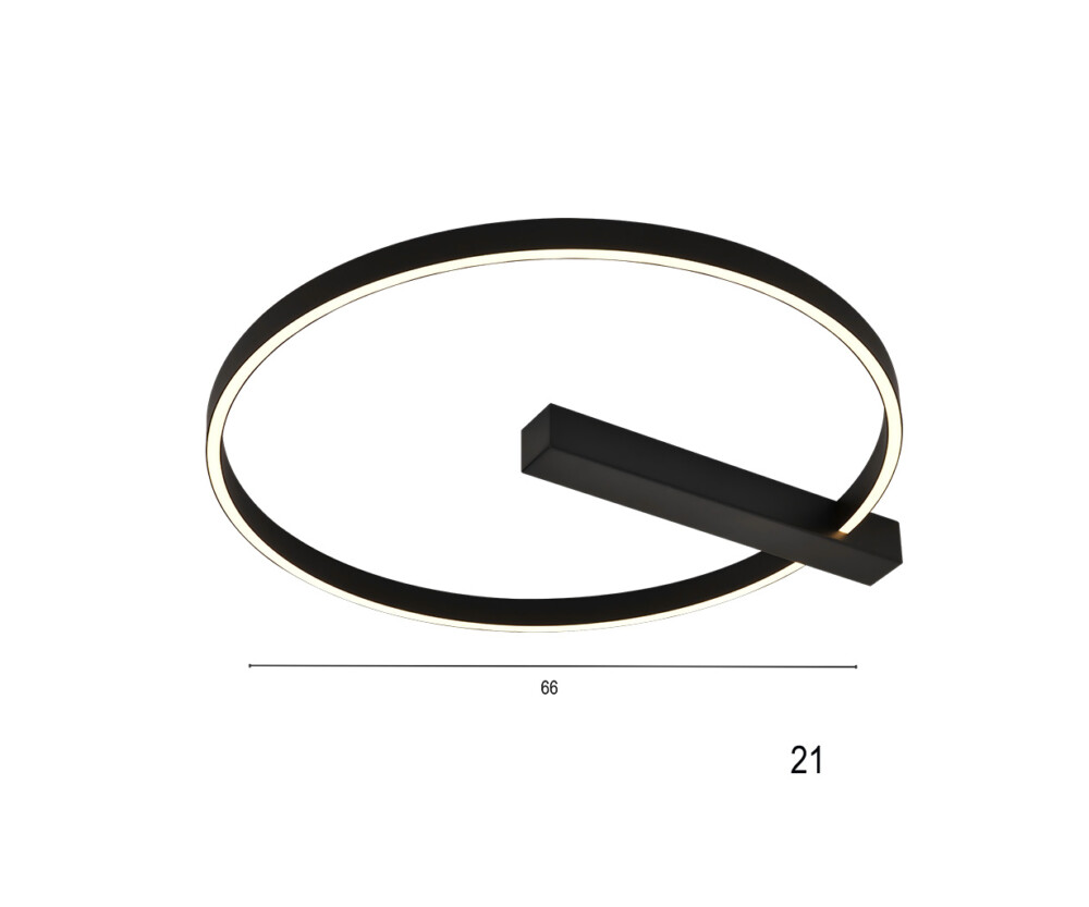 Φωτιστικό Οροφής D66 01531 LED 27W