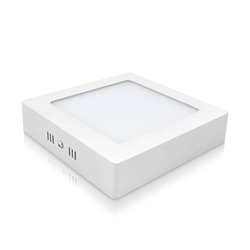 Εξωτερικό Φωτιστικό Οροφής Τετράγωνο Downlight LED 24w 30x30cm Λευκό