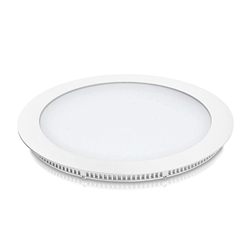Φωτιστικό Σποτ Χωνευτό Στρόγγυλο Downlight LED 18w Ø220x9mm Λευκό