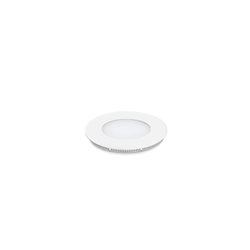 Φωτιστικό Σποτ Χωνευτό Downlight LED 3w Ø85x9mm Λευκό