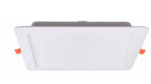 Φωτιστικό Σποτ Χωνευτό Τετράγωνο BACKLITE LED 19w 3CCT 21.8×21.8cm Λευκό
