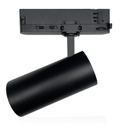 Φωτιστικό Σποτ Ράγας CROWN LED 20W Ø6×12.5cm Μαύρο