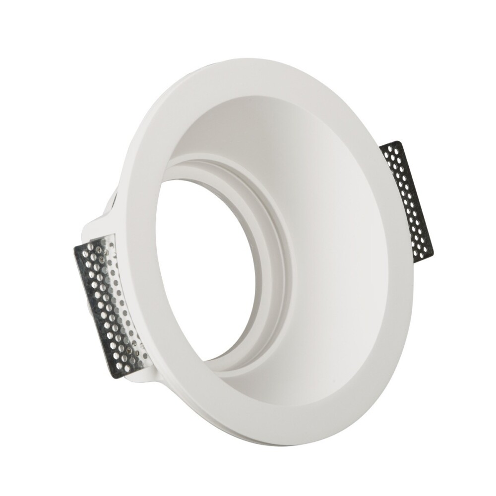 Σποτ Γύψινο Χωνευτό Στρογγυλό G53/R111 20W Λευκό VK/09008