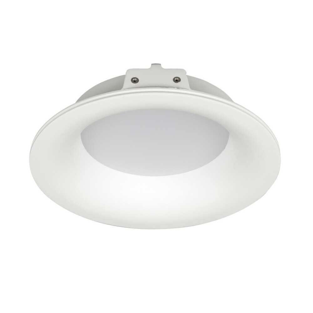 Σποτ Γύψινο Χωνευτό Στρογγυλό LED 20W Λευκό VK/09033