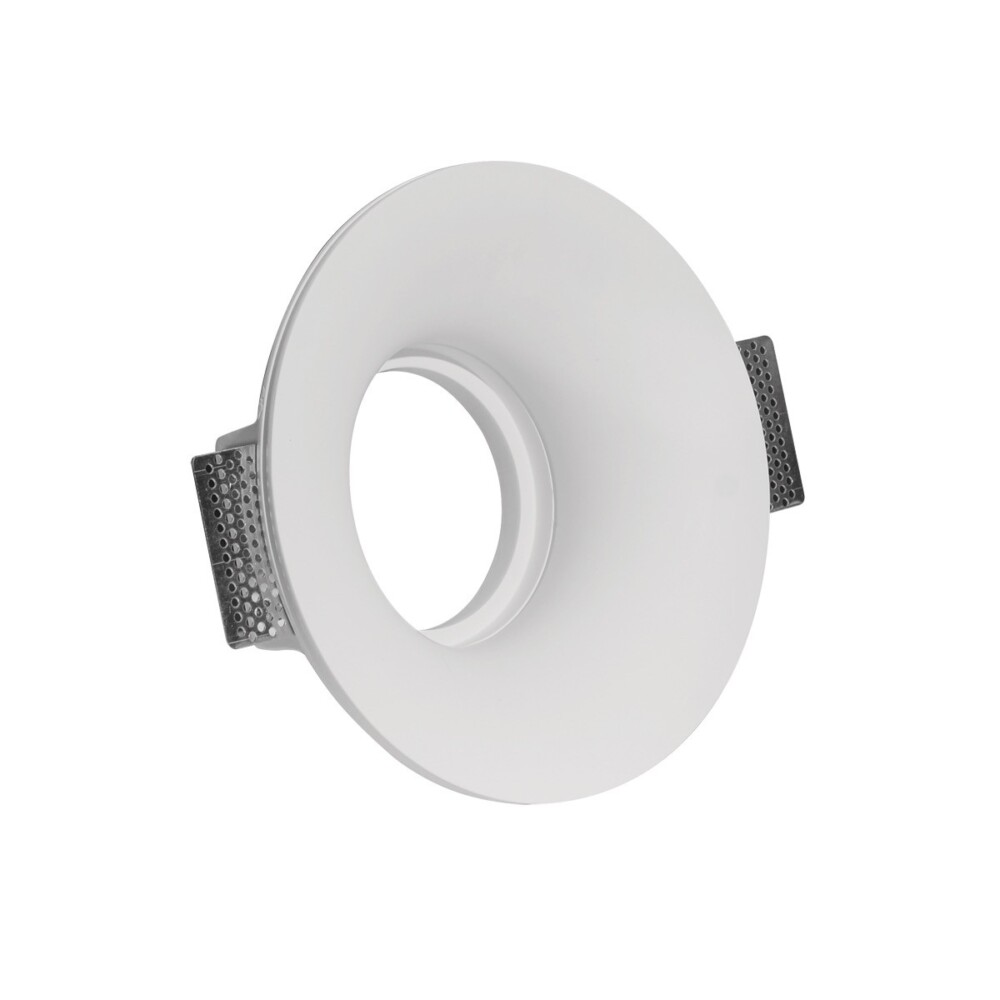 Σποτ Γύψινο Χωνευτό Στρογγυλό G53/R111 20W Λευκό VK/09078