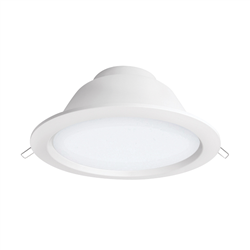 Φωτιστικό Σποτ Χωνευτό Στρόγγυλο Siena LED 35.5w Ø22.5cm Τιτάνιο