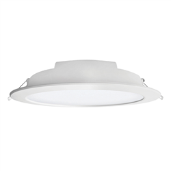 Φωτιστικό Σποτ Χωνευτό Στρόγγυλο Milena LED 22w Ø22cm Λευκό